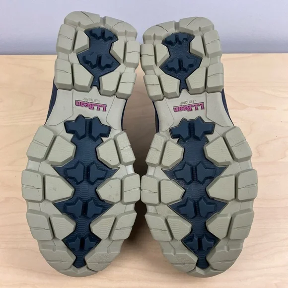 L.L. Bean Women’s Size 8.5 M Storm Chaser 6 Waterproof Slip On Shoes Iron Navy - Picture 10 of 12